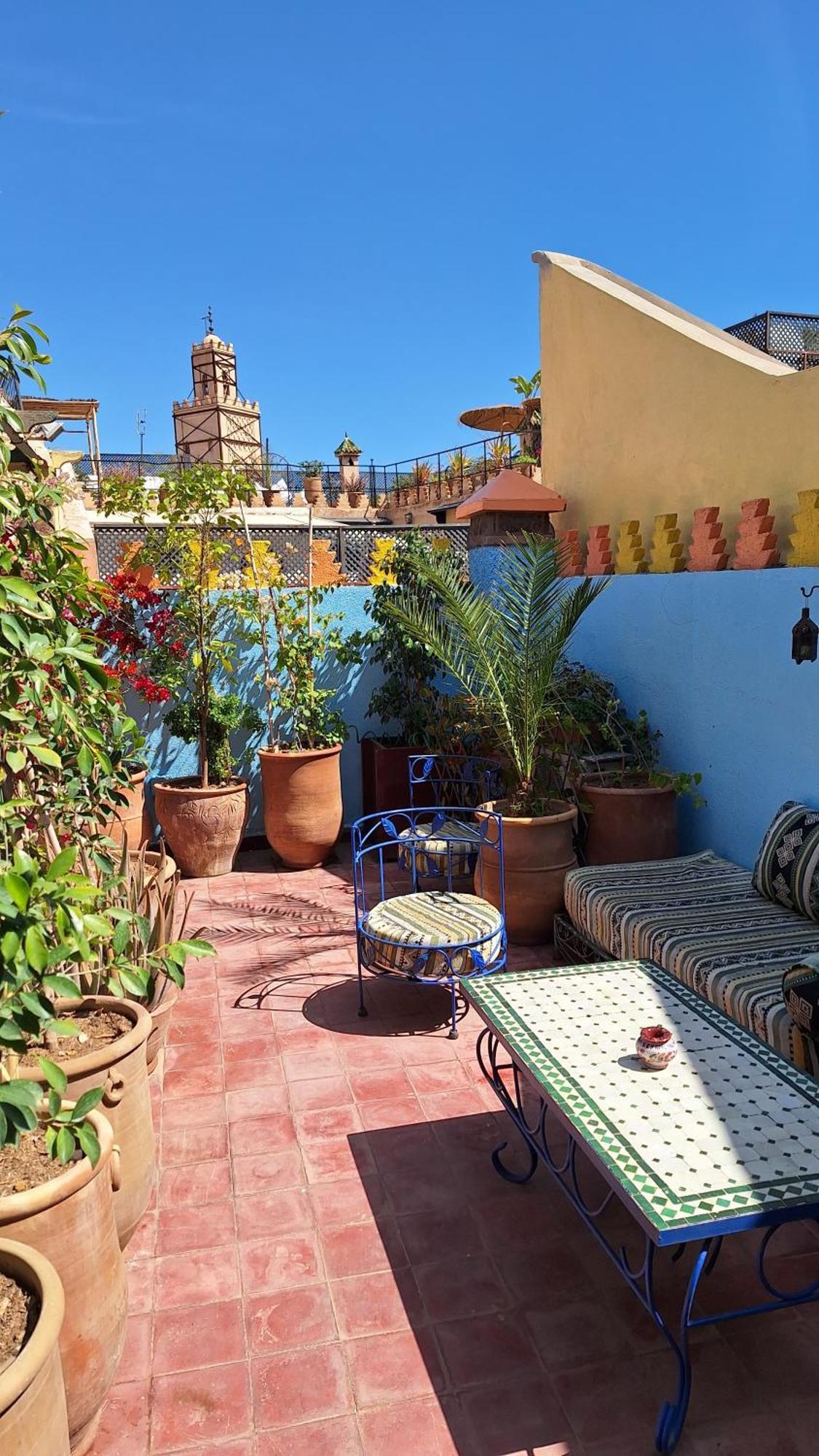 Riad Sesame Marrakesh Buitenkant foto